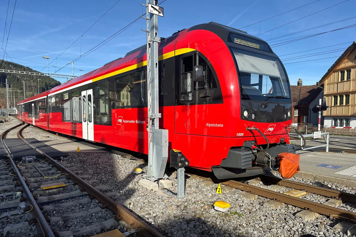 Appenzell AI - 70-Jährige von Zug erfasst