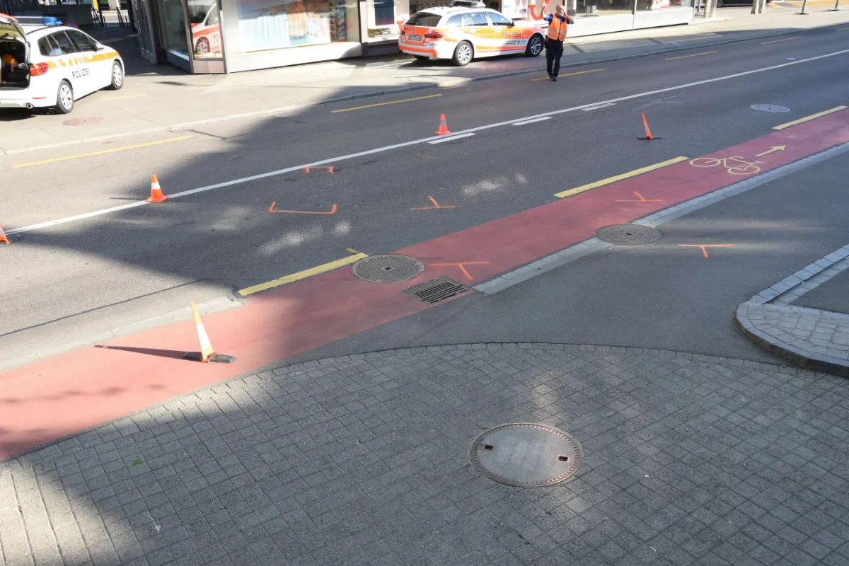 Rapperswil-Jona SG - Velofahrer unbestimmt verletzt
