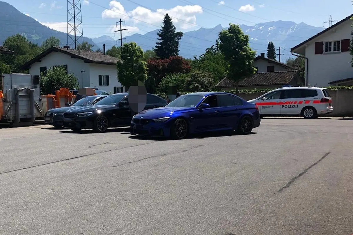 Buchs SG – Mehrere Verzeigungen bei Poser-Kontrolle