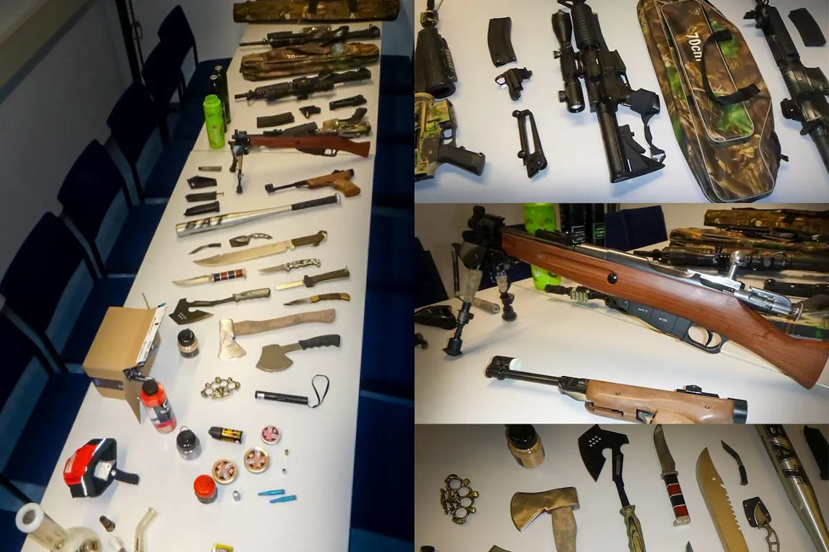 Marburg-Biedenkopf – Polizei stellt ganzes Waffenarsenal sicher