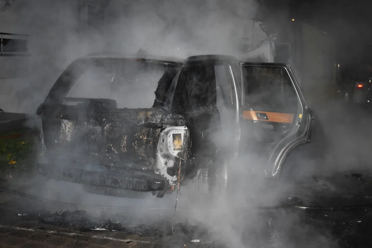 Autobrand in Emmenbrücke LU – Auto komplett ausgebrannt