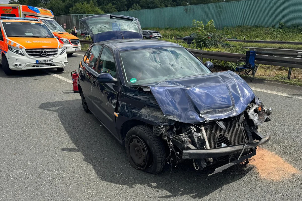 A1 Gevelsberg NRW – Mutter und ihr Kleinkind bei Unfall auf Autobahn verletzt