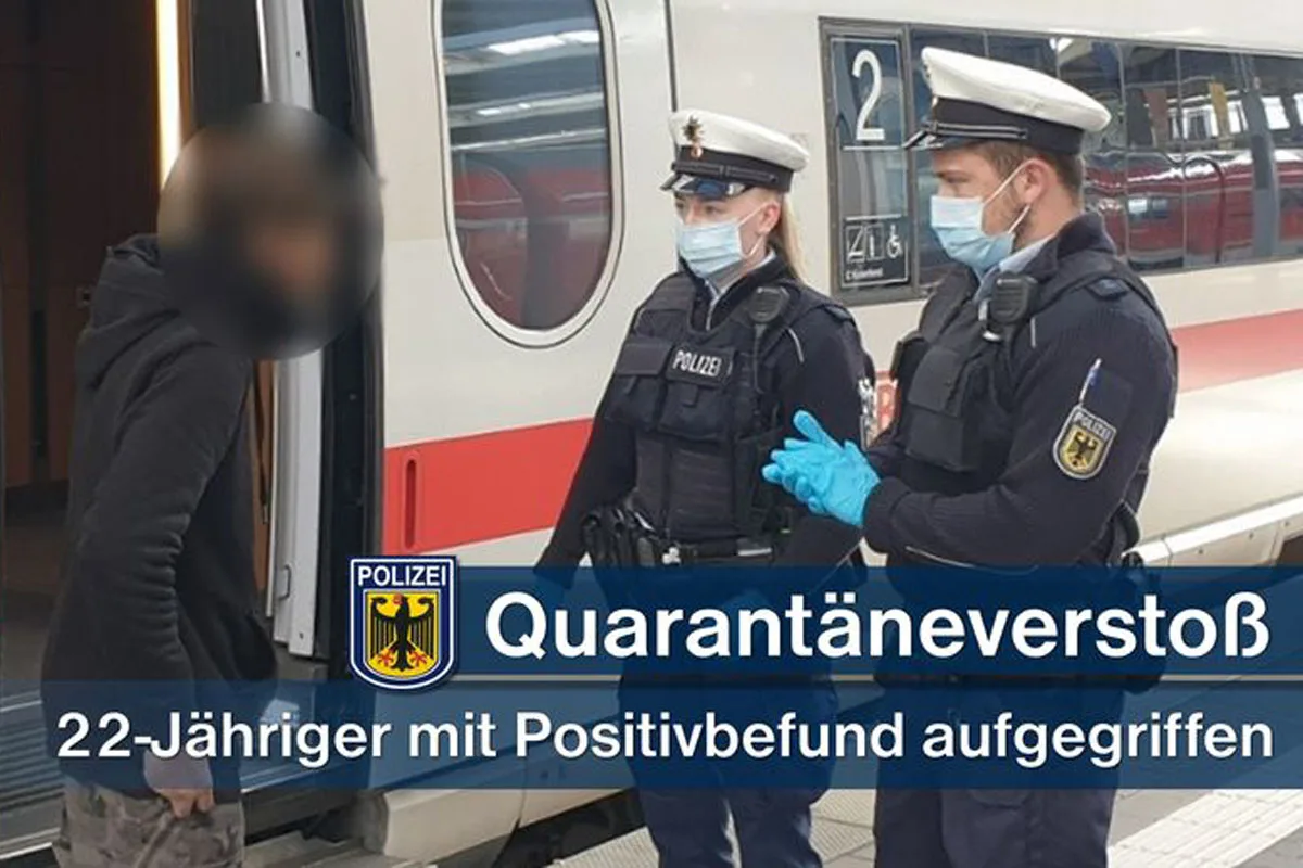 22-Jähriger begeht Quarantäneverstoß in München - Trotz Covid-19-Positivbefund im Hauptbahnhof unterwegs