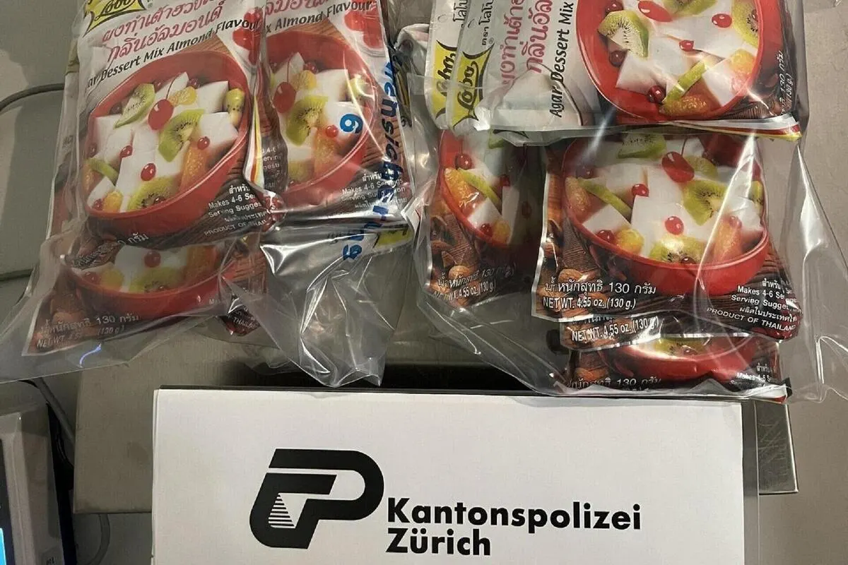 Flughafen Zürich - Polizei stellt mehr als sechs Kilogramm Kokain sicher