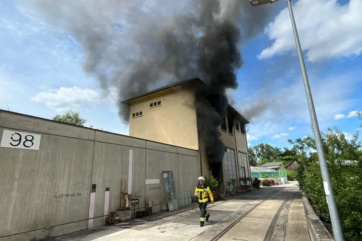 Dornach SO – Brand auf Wydeneck-Areal