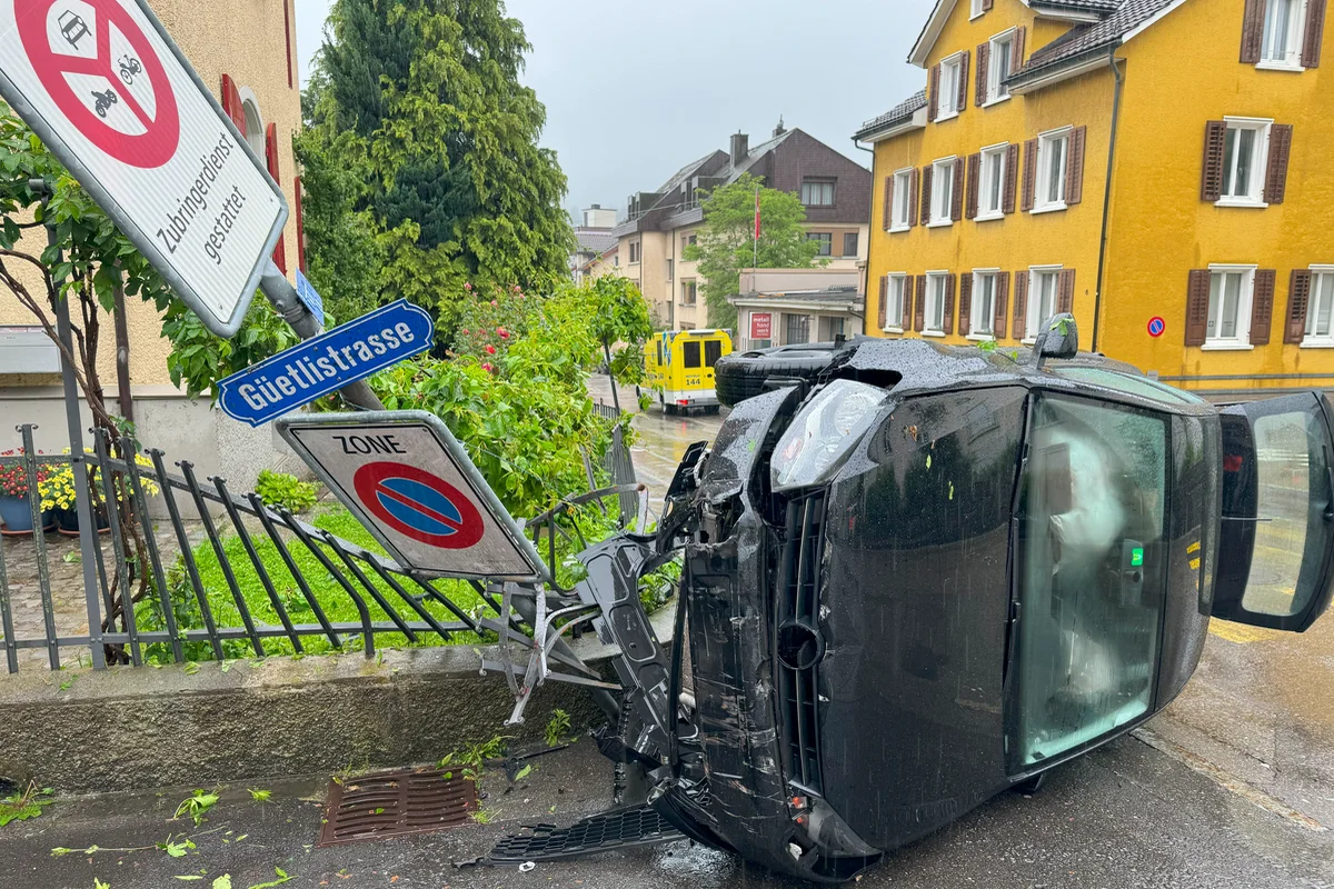 St.Gallen - Vom Bremspedal aufs Gaspedal gerutscht