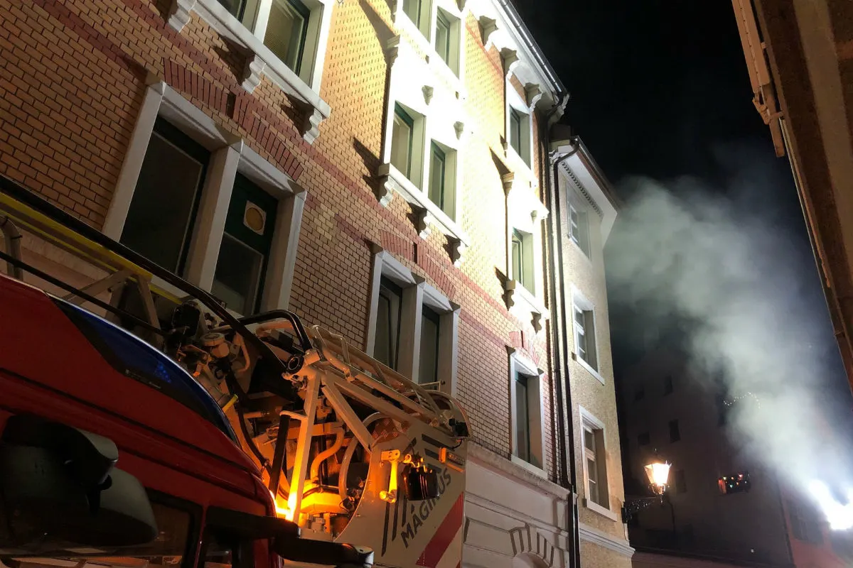 St.Gallen SG - Popcorn machen geht schief