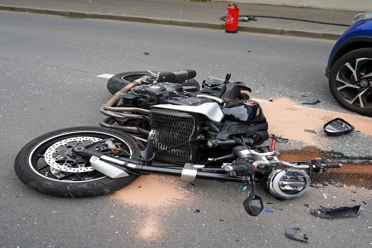 Ennepetal - Kollision zwischen Auto und Motorrad