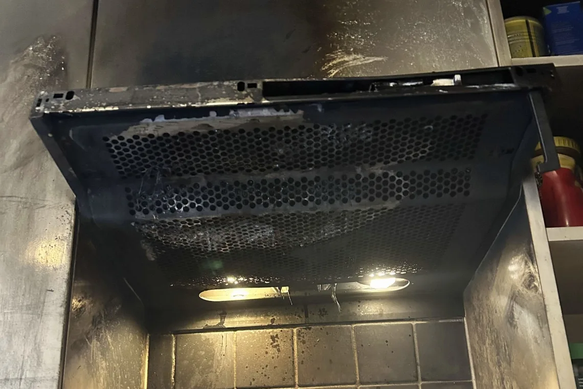 Rorschach SG – Pfanne mit Öl fängt Feuer