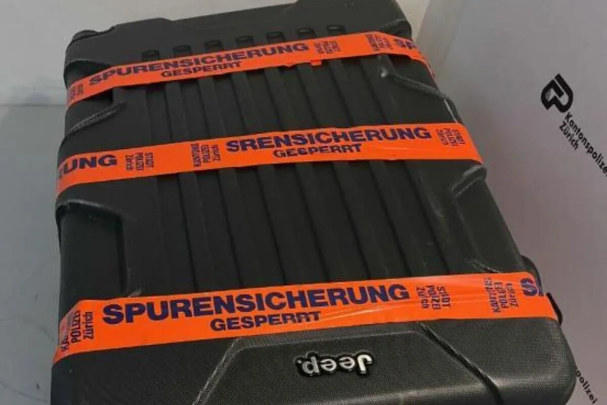 Flughafen Zürich – Sechs Kilogramm Kokain im Koffer