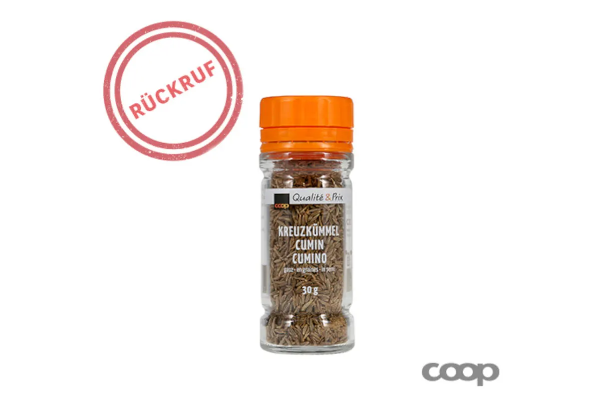 Achtung – Coop ruft Kreuzkümmel zurück