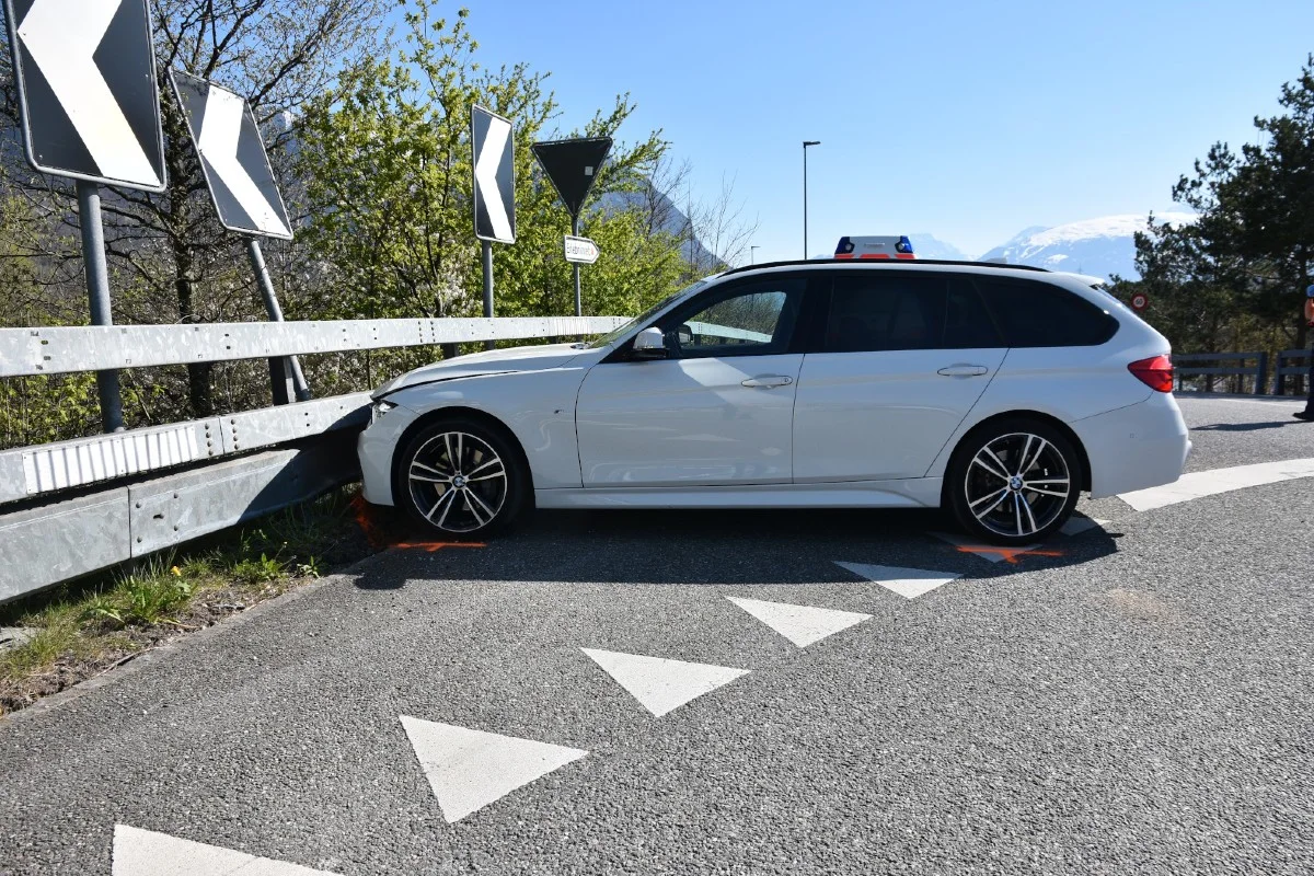 Vaduz FL - Wegen medizinischem Problem verunfallt