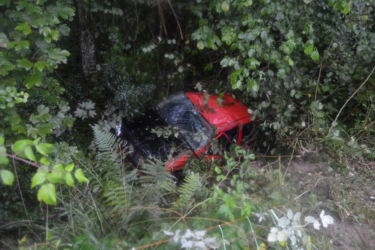 Unfall in Rehetobel AR – Bei Selbstunfall mit Auto überschlagen