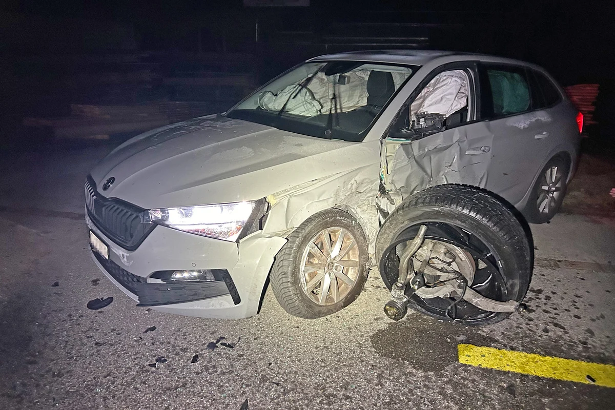 Fischingen TG - Führerschein nach Unfall im alkoholisierten Zustand weg 