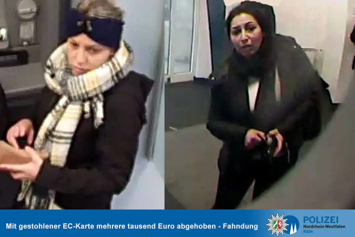 Köln – Mit gestohlener EC-Karte mehrere tausend Euro abgehoben