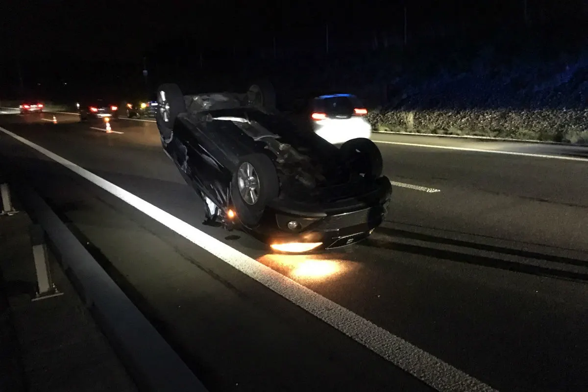 Mettmenstetten (ZH) - Spektakuläre Auffahrkollision!