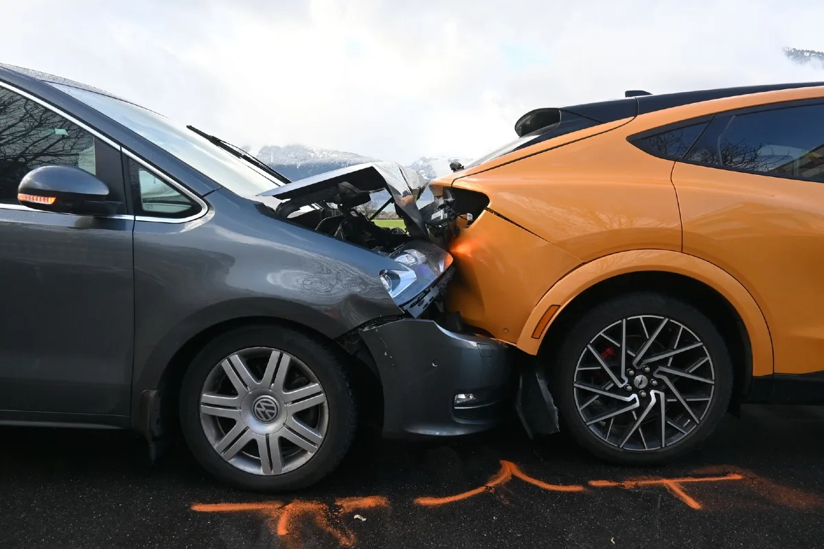 Balzers FL - Verkehrsunfall mit Sachschaden