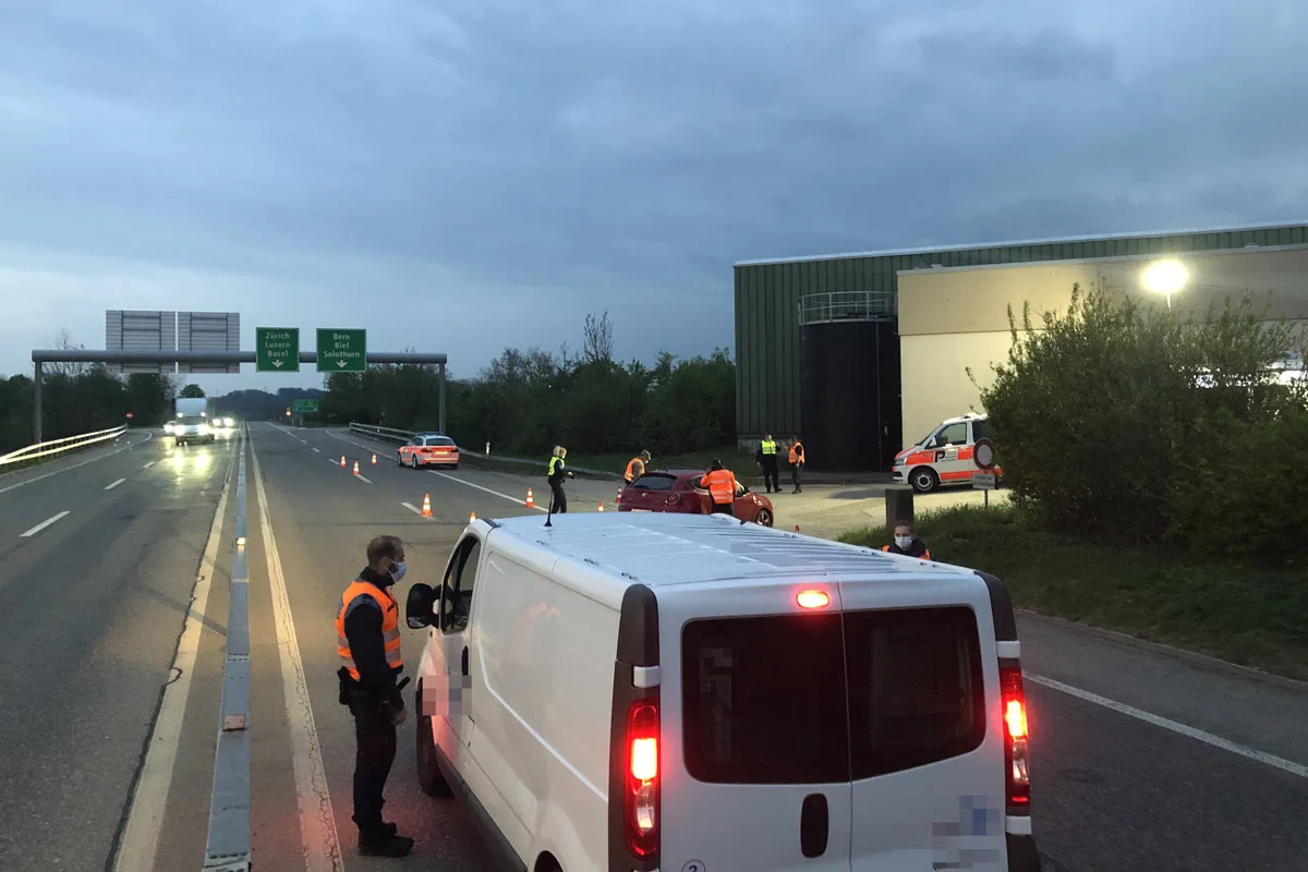 Kanton Solothurn - Fahndungs- und Verkehrskontrollen der Polizei   