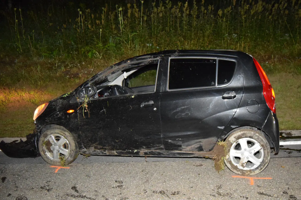 Hundwil AR – Selbstunfall mit Personenwagen