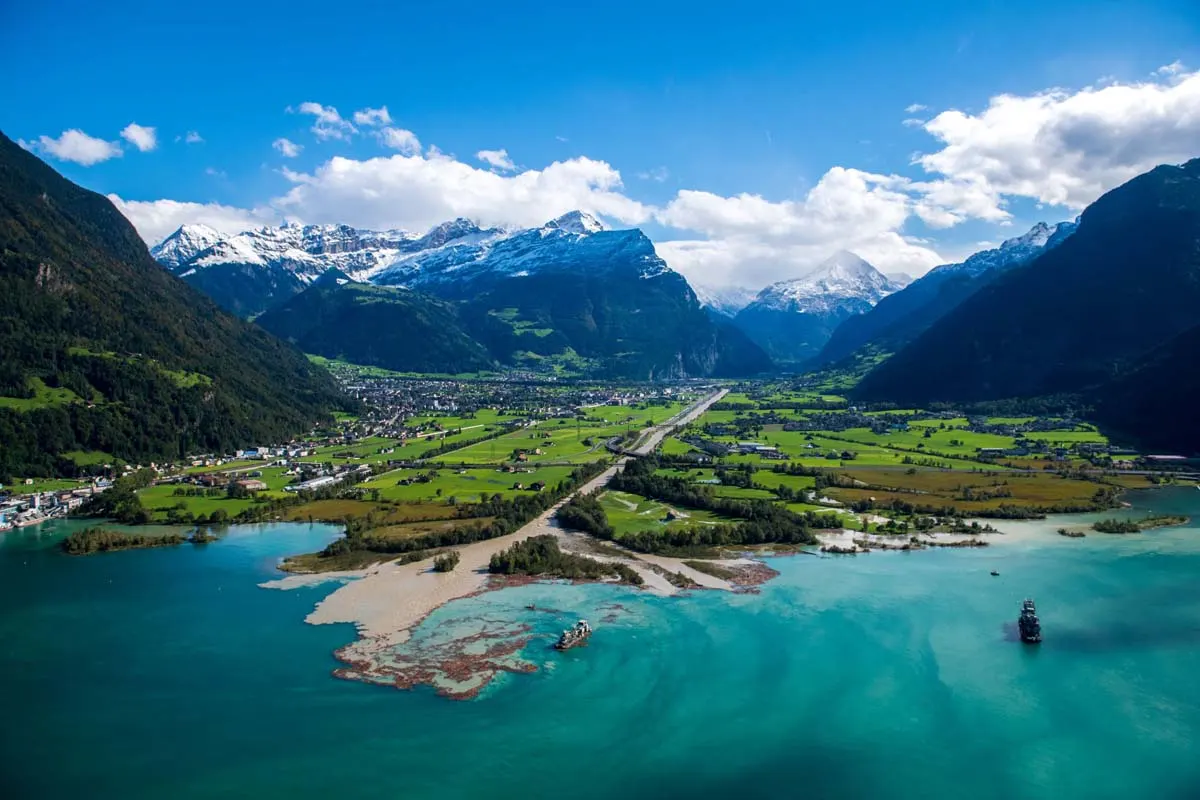  Altdorf UR - Die Hochwasserschutzmassnahmen haben sich bewährt