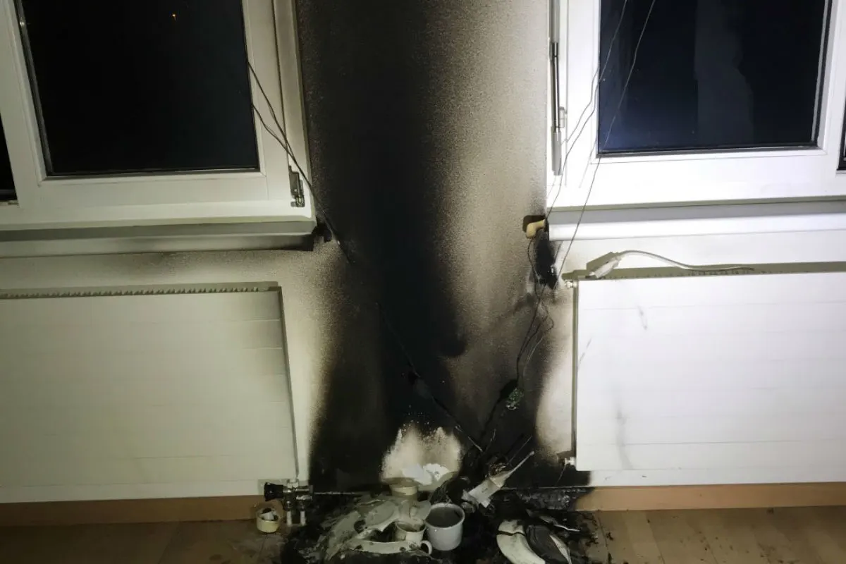 Thayngen SH - Mieter kann Wohnungsbrand selbständig löschen