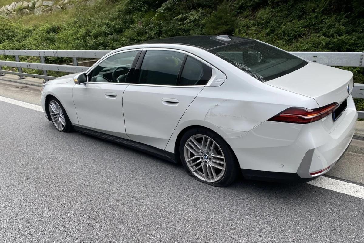 Gurtnellen UR - Autofahrer verunfallt im Teiftaltunnel