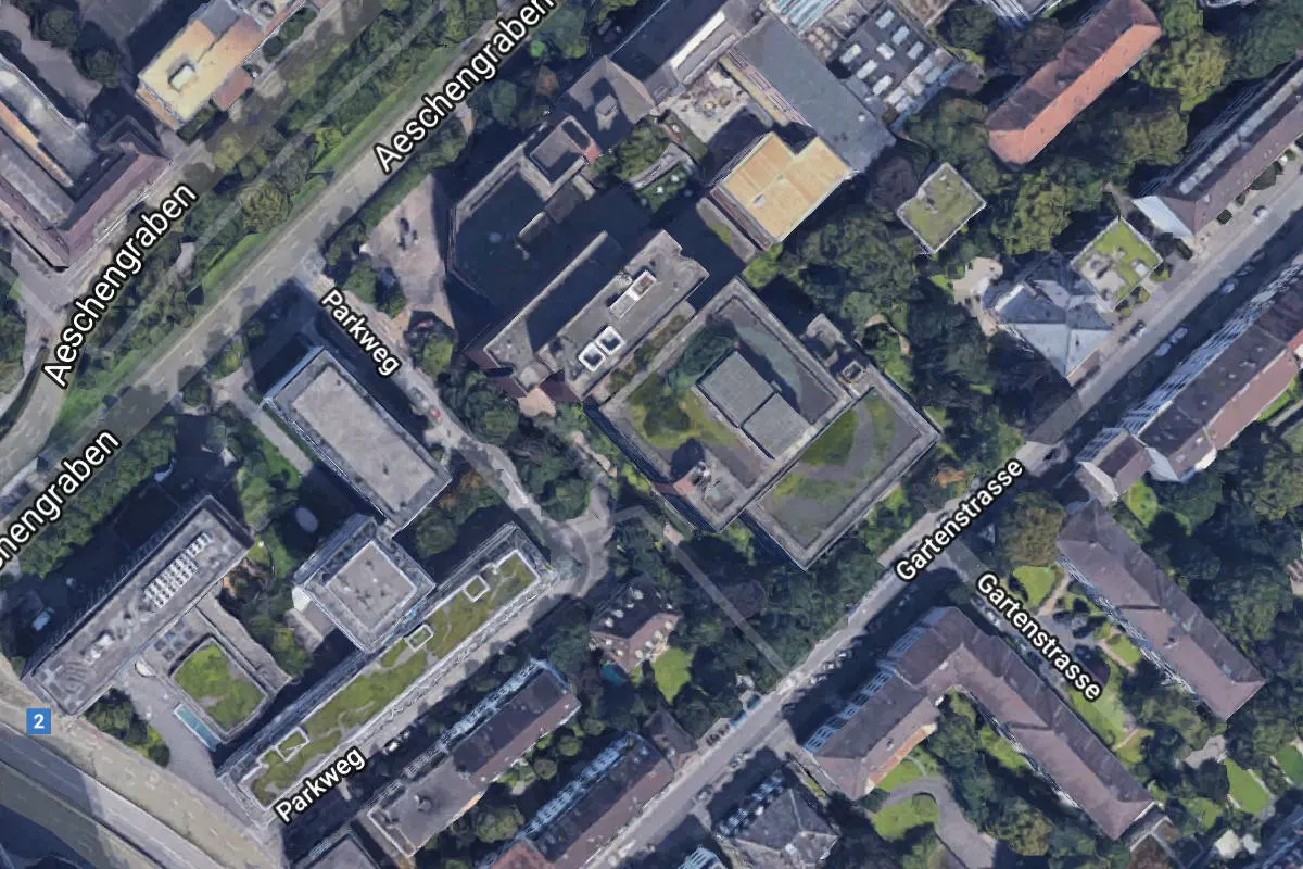 Basel Stadt BS - Brand bei einem Baloise-Gebäude ausgebrochen
