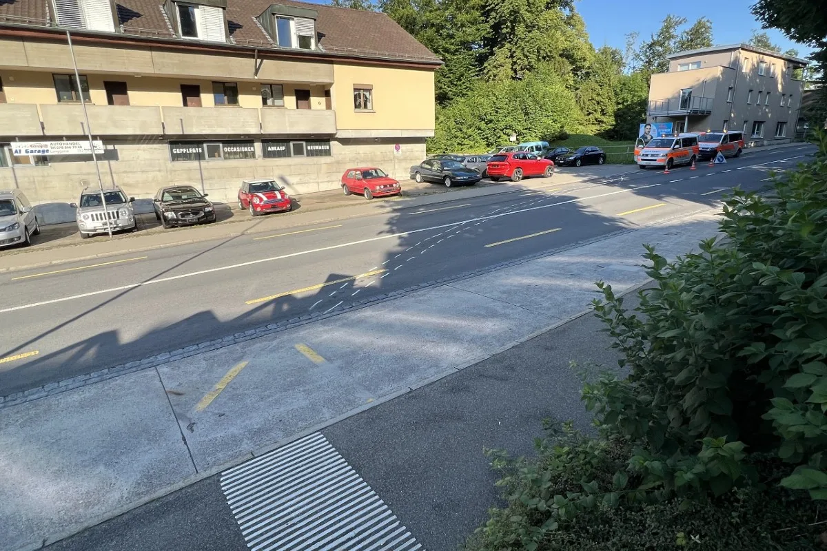 Stadt St. Gallen - Unfälle mit verletzten Personen