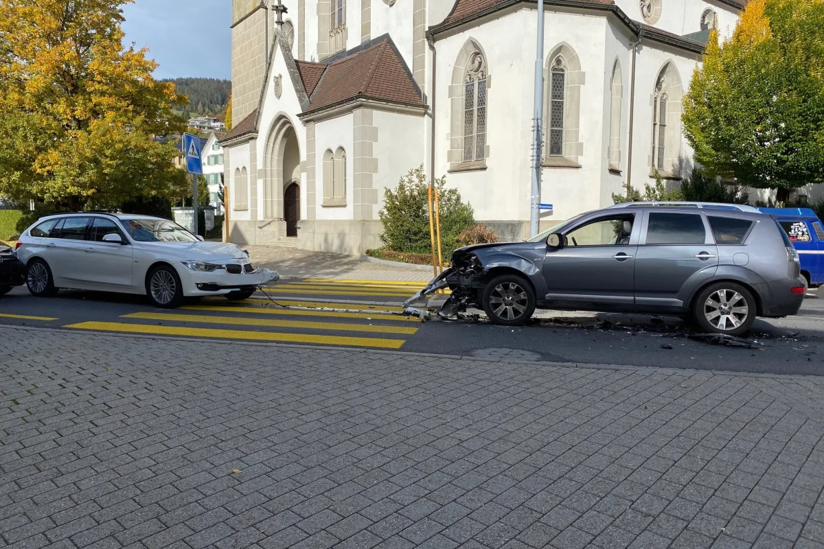 Frontalkollision in Oberägeri ZG - Auto gerät wegen Marienkäfer auf die Gegenfahrbahn