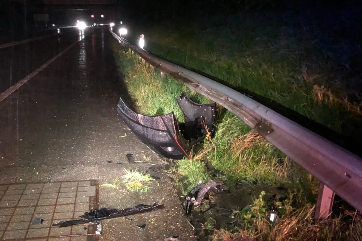 Unfall in Berg SG - Fahrunfähig Selbstunfall verursacht – Schaden nicht gemeldet