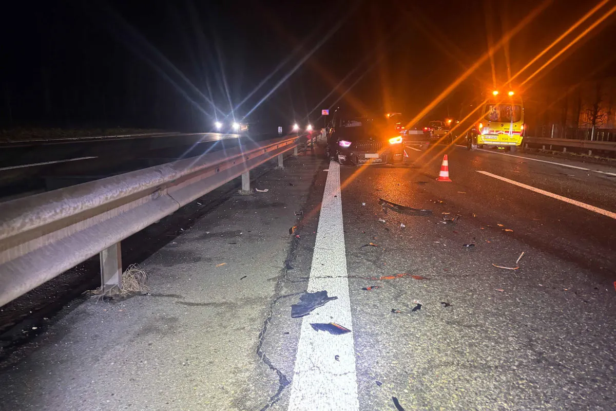 Suhr AG – Unfall nach Blechschaden fordert zwei Verletzte