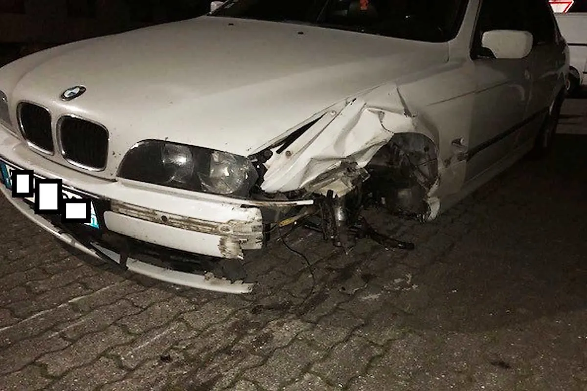 Scheibenhardt - Nach Verkehrsunfallflucht eingeschlafen