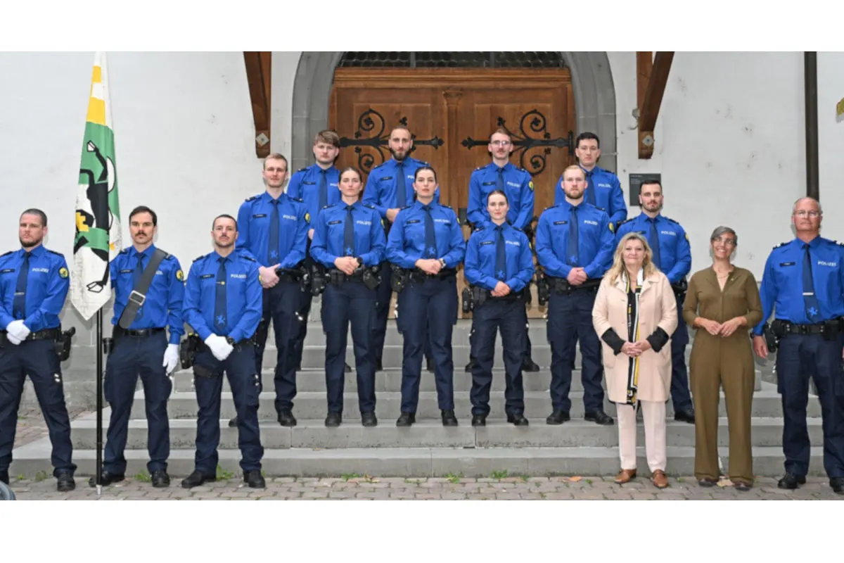 Schaffhausen – Polizeikorps erhält zehn neue Mitglieder
