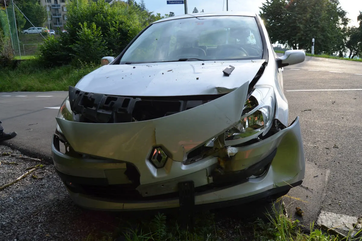 Wienacht-Tobel AR – Selbstunfall mit Auto
