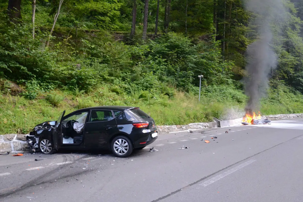 Engelberg OW - Eine Person schwer verletzt