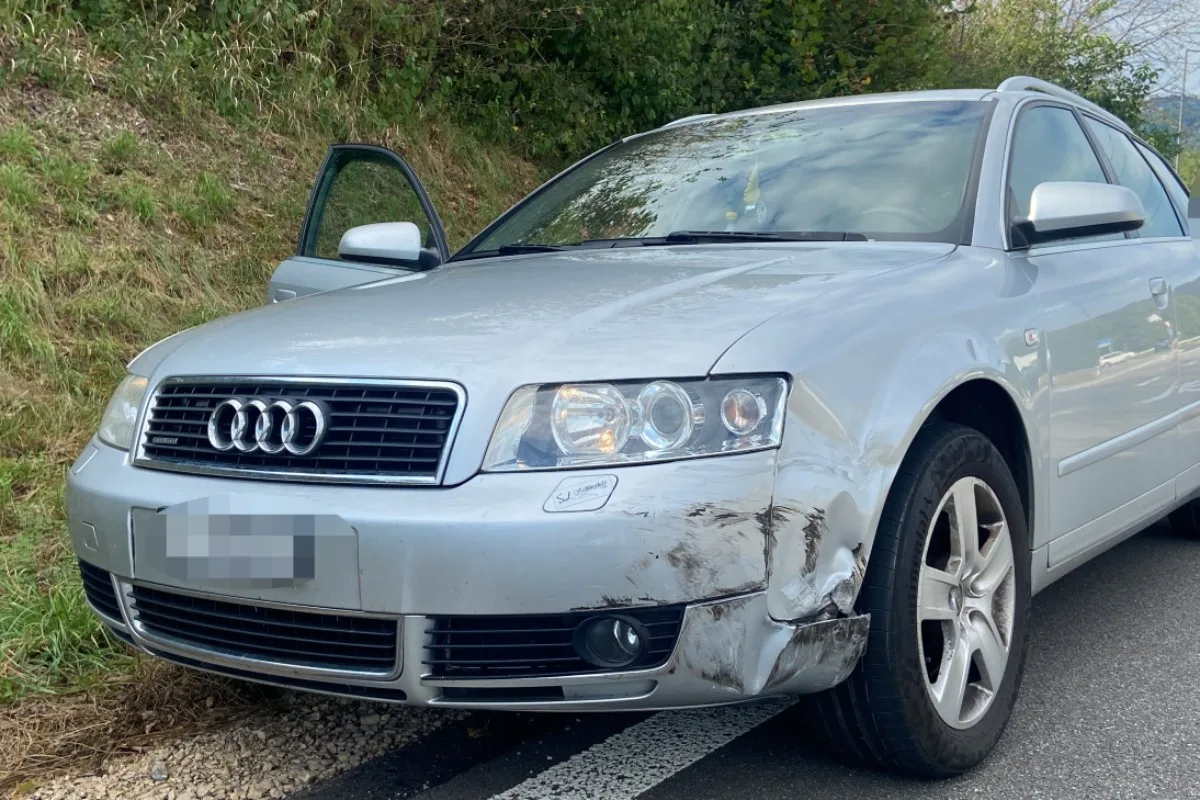 Eiken AG - Unfall im Kreisverkehr noch unklar