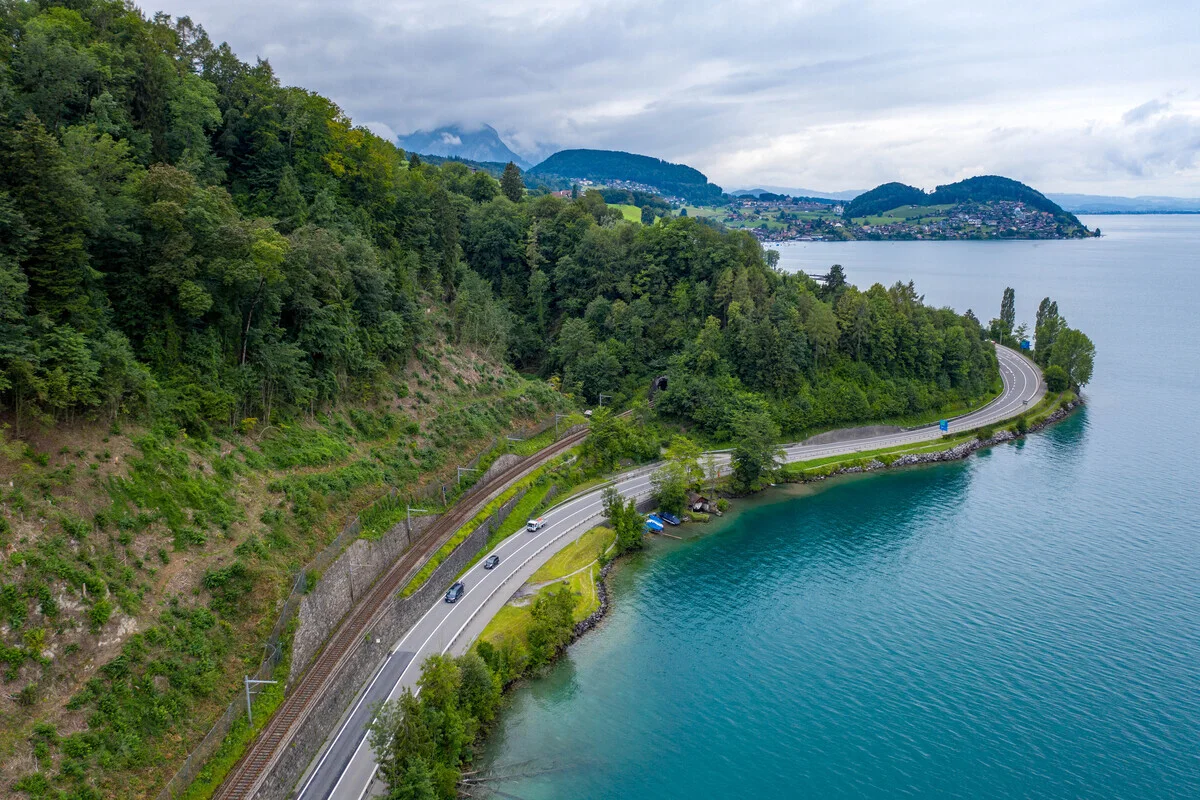 A8 Spiez – Interlaken-West – Sperrungen und Einschränkungen im Raum Leissigen BE