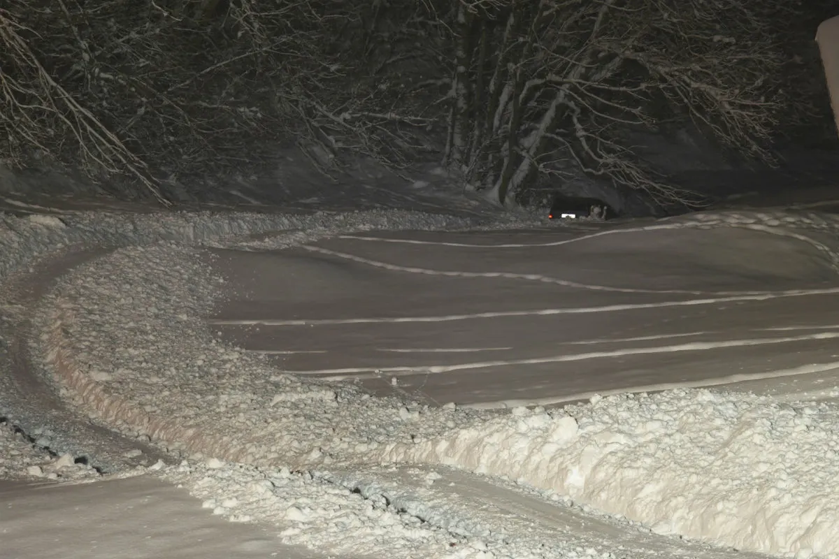 Maladers GR - Unfreiwillige Fahrt durch den Tiefschnee