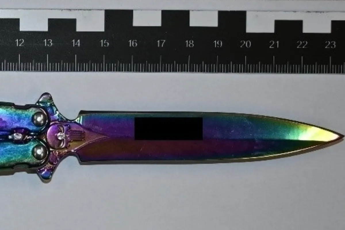 Wien-Alsergrund - Jugendliche rauben Gruppe mittels "Butterfly"-Messer aus 