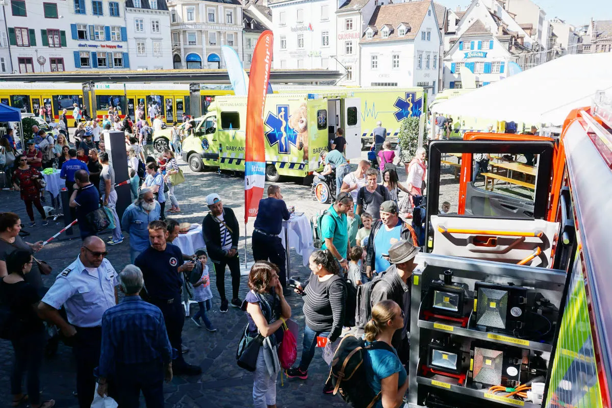 Basel BS - Blaulichttag 2018