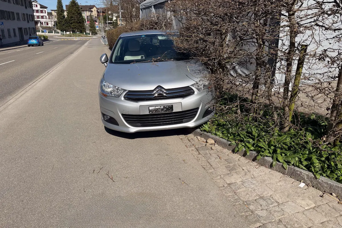 Herisau AR – Führerloses Auto rollt Strasse hinunter