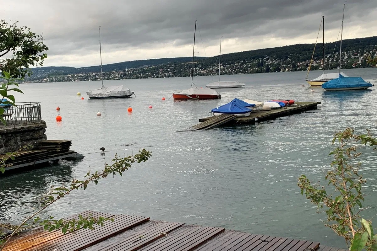 Zürichsee - Zurückhaltende Fahrweise auf dem See verlangt
