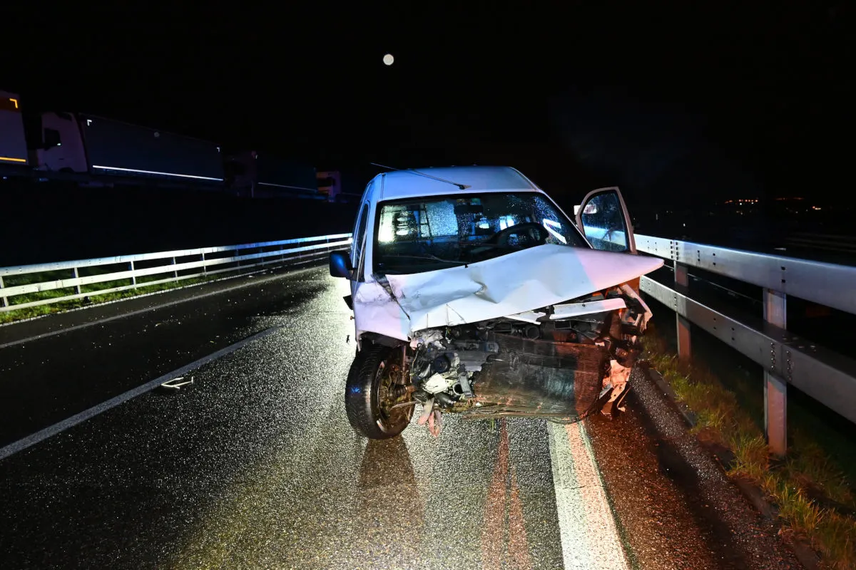 Rorschacherberg SG – Fahrunfähiger Lenker verunfallt auf der A1