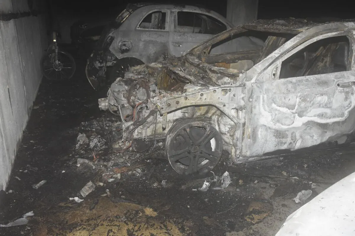 Grenchen SO – Brand in Tiefgarage beschädigt bis zu 20 Fahrzeuge