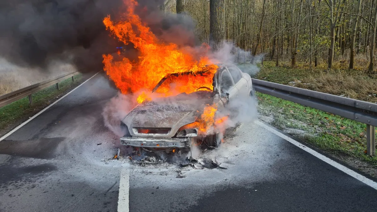 Bad Langensalza – Fahrzeugbrand verursacht Vollsperrung der B84 
