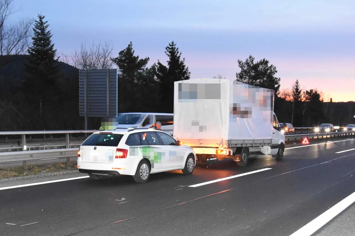 A1 Wil SG – Auffahrkollisionen im Morgenverkehr