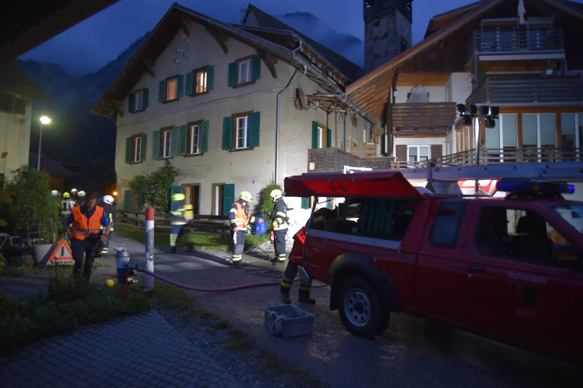 Scharans GR – Mottbrand in Wohnung