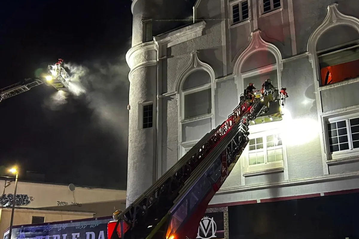 Recklinghausen – Großbrand in leerstehendem Gebäude