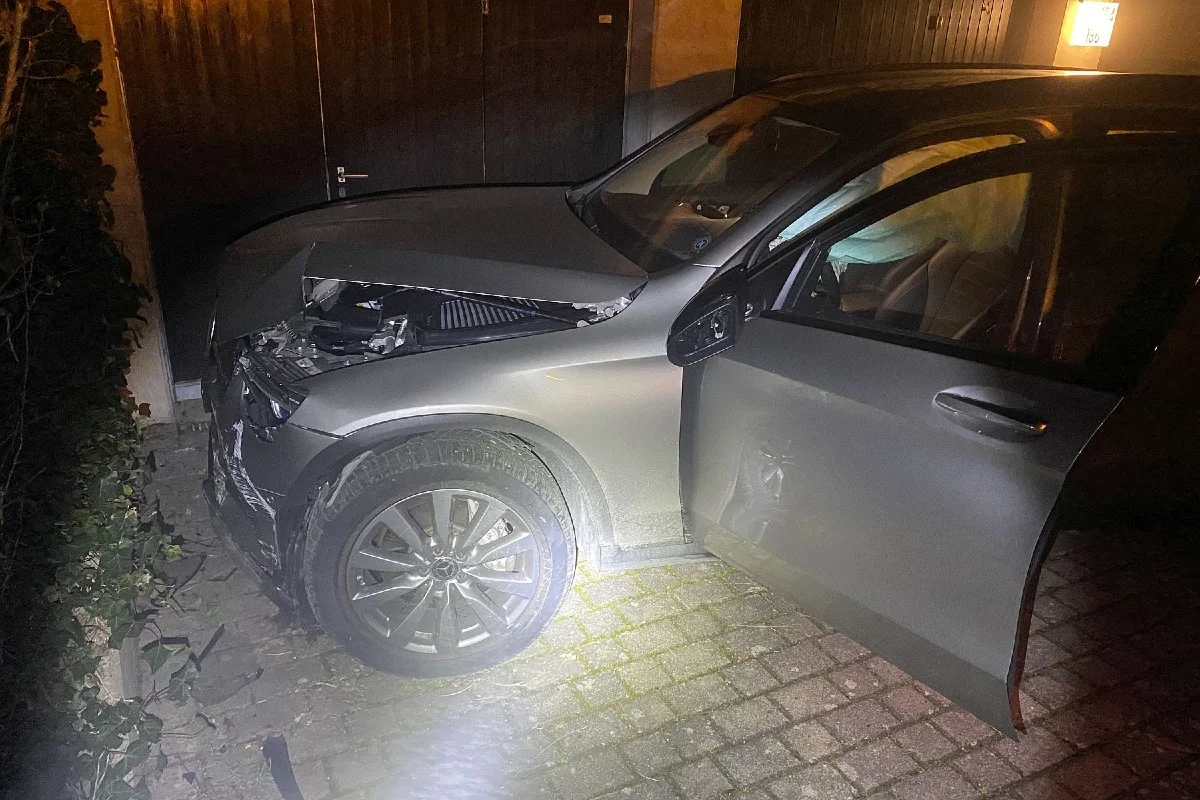 Oberwil BL - Unfall nach Ausweichmanöver