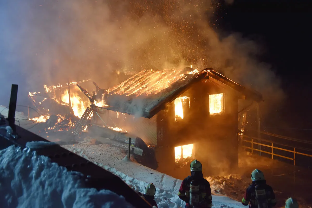 Brand Büren NW – Wohnhaus bis auf die Grundmauern niedergebrannt